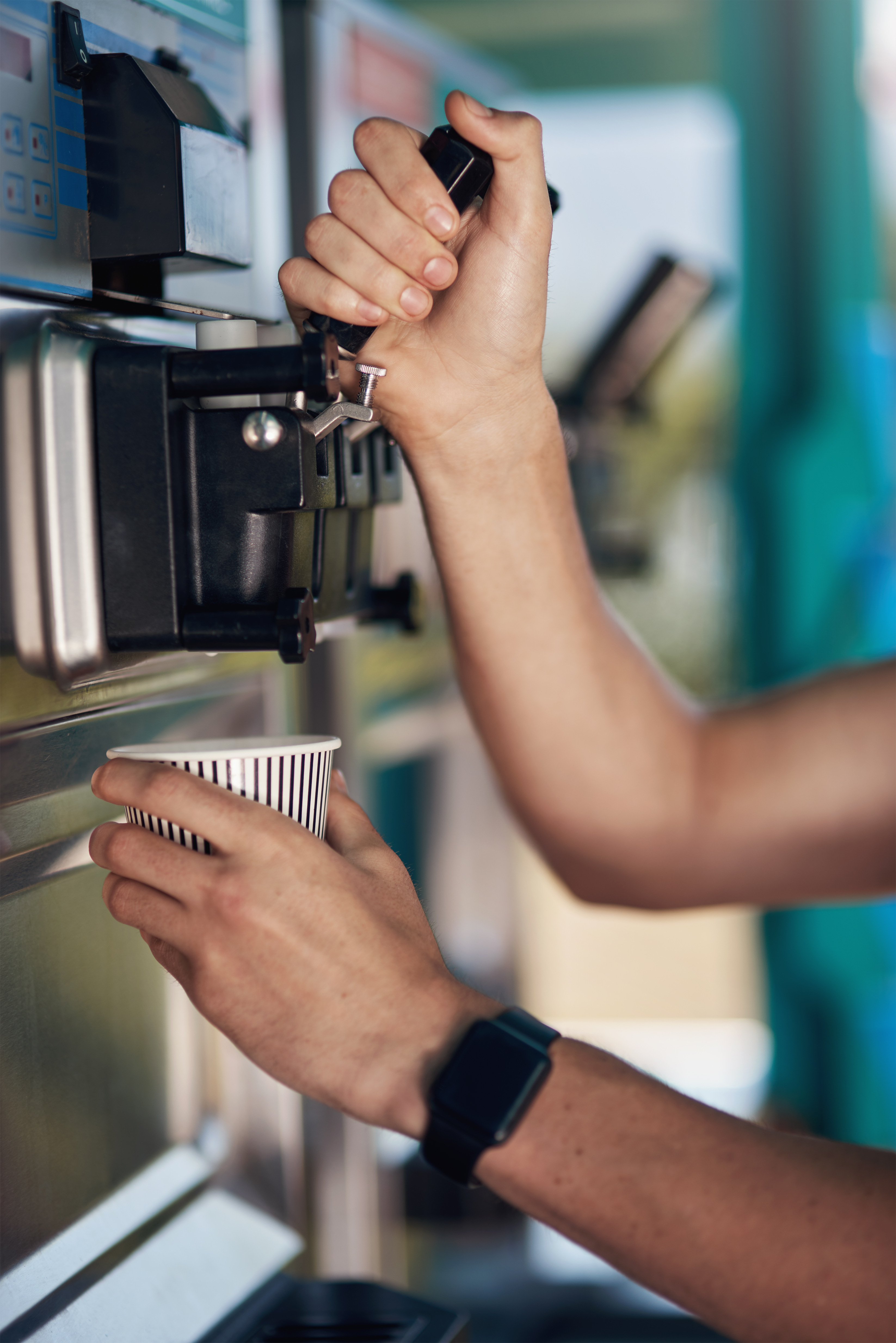 Distributore automatico di snack e bevande a Schio