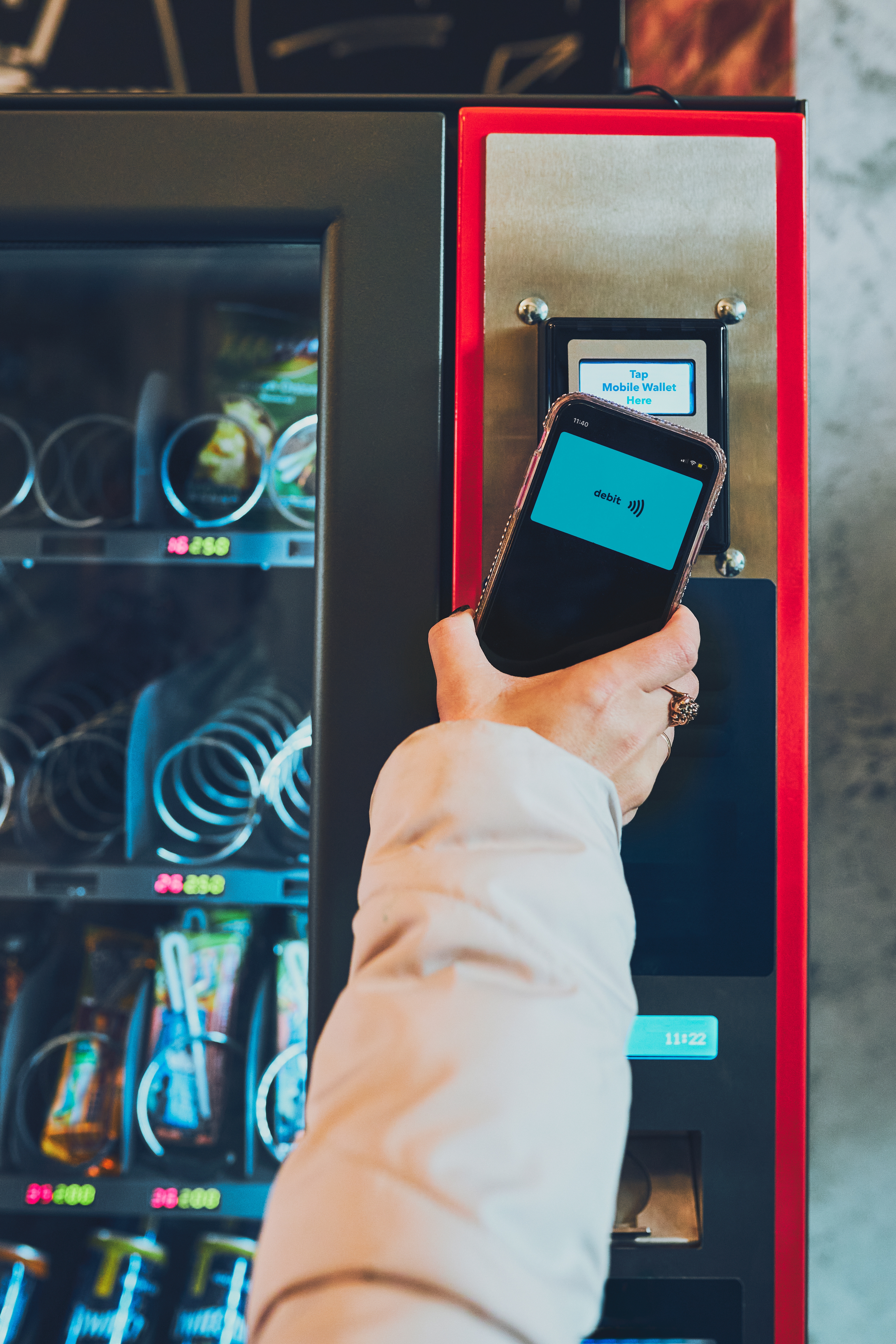 Distributore automatico di snack e bevande a Schio