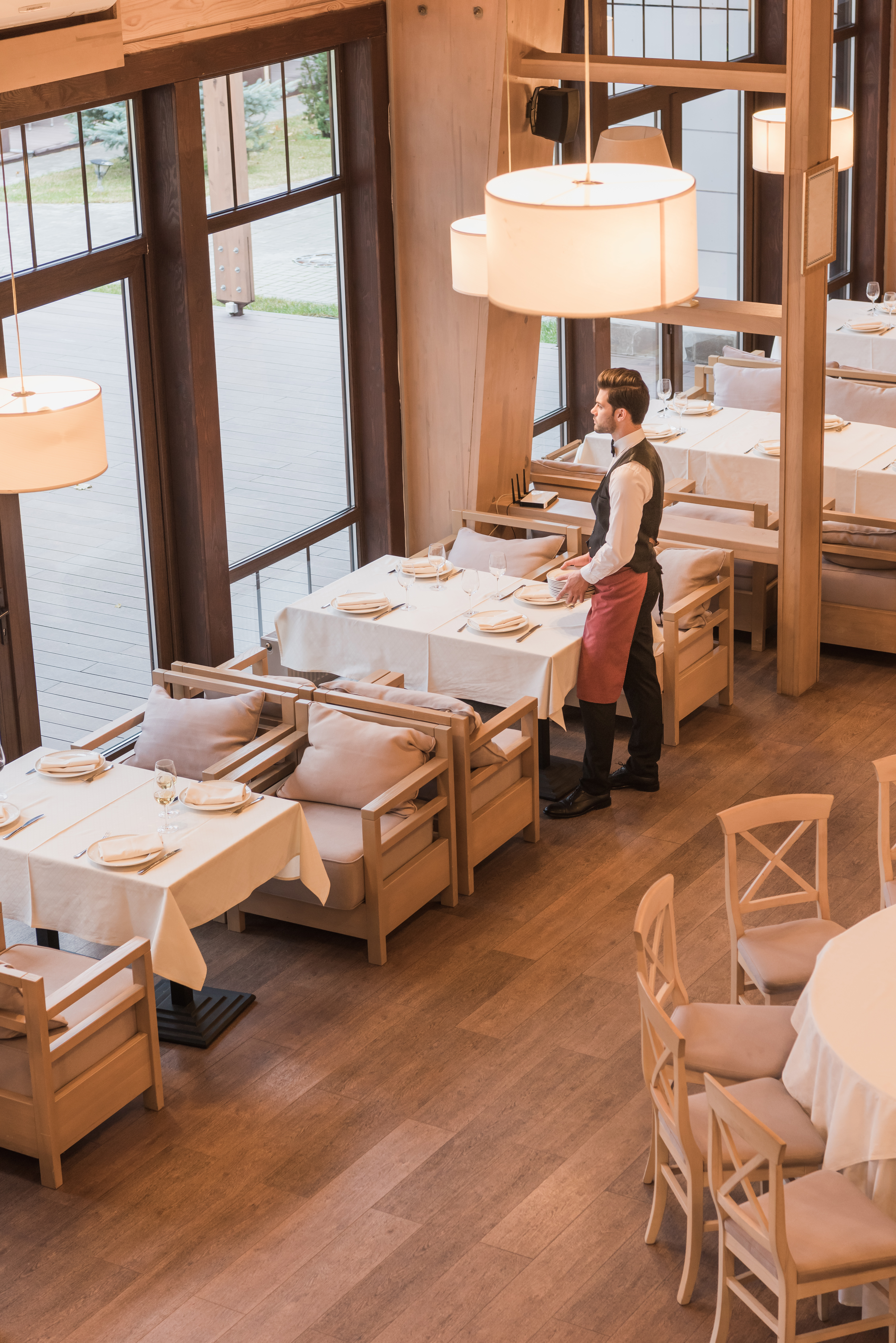 Sala ristorante e self service Gimmi Ristorazione